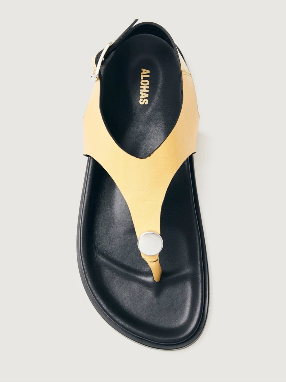 Aloha’s Harbor Onix Leather Sandals